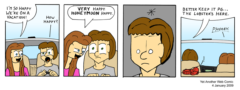 A comic. It's not that funny, you're not missing much.