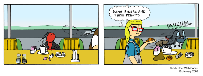 A comic. It's not that funny, you're not missing much.