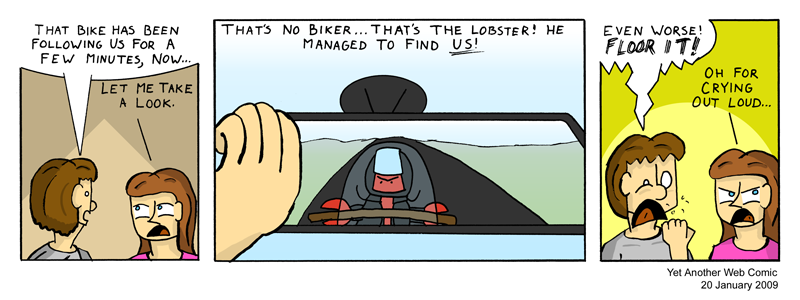 A comic. It's not that funny, you're not missing much.