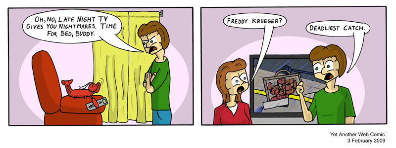 A comic. It's not that funny, you're not missing much.