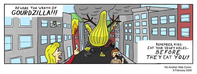 A comic. It's not that funny, you're not missing much.