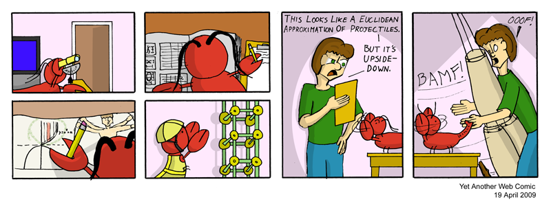 A comic. It's not that funny, you're not missing much.