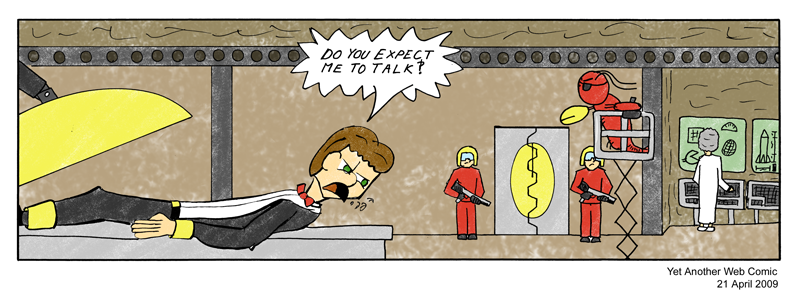 A comic. It's not that funny, you're not missing much.