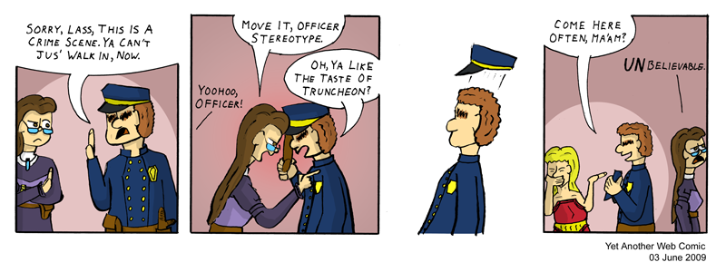 A comic. It's not that funny, you're not missing much.