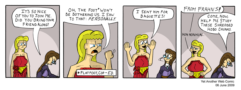 A comic. It's not that funny, you're not missing much.