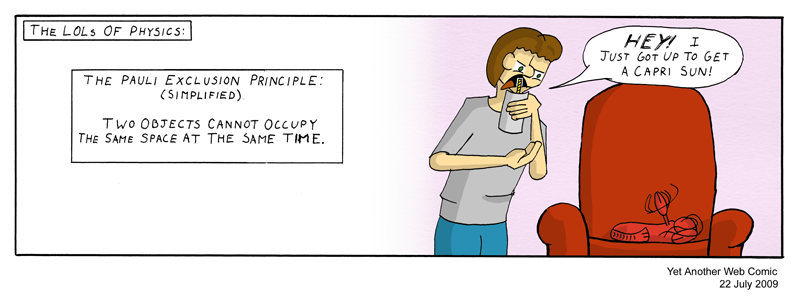 A comic. It's not that funny, you're not missing much.