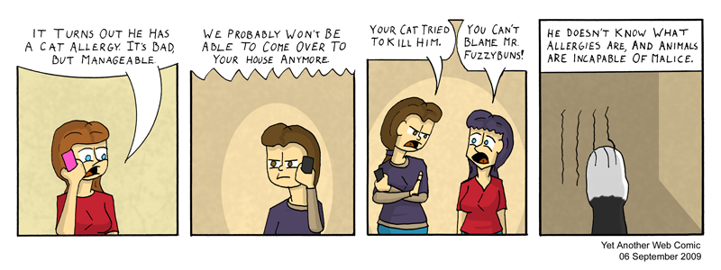 A comic. It's not that funny, you're not missing much.