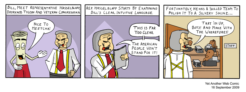 A comic. It's not that funny, you're not missing much.