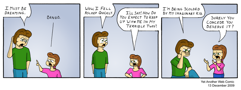 A comic. It's not that funny, you're not missing much.