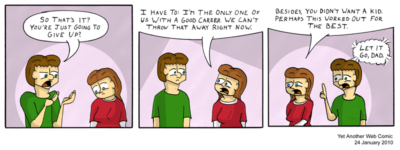 A comic. It's not that funny, you're not missing much.