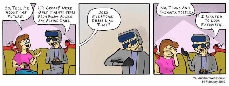 A comic. It's not that funny, you're not missing much.