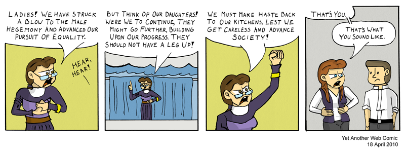 A comic. It's not that funny, you're not missing much.