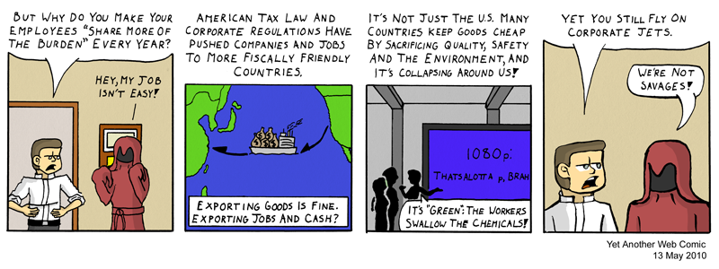 A comic. It's not that funny, you're not missing much.