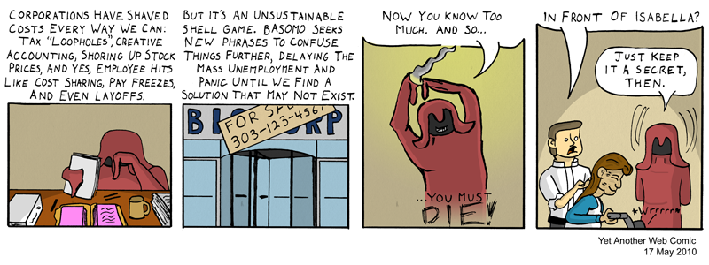 A comic. It's not that funny, you're not missing much.